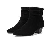 Clarks Women's Teresa Skip Ankle Boot, Black Suede, 5