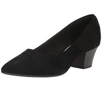 Clarks Women's Teresa Step Pump, Black Suede, 6.5 UK