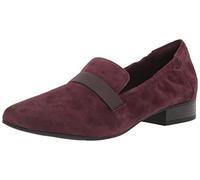 Clarks Women's Tilmont Eve Loafer Flat, Burgundy Suede, 5.5 UK