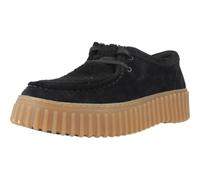 Clarks Torhill Bee Women's Ribbed Outsole Soft Adj Laces Shoes (Black, UK 4)