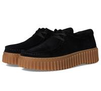 Clarks - Womens Torhill Bee Shoes, Color Black Suede, Size: 5 UK