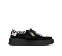 Clarks Womens Torview W Black Tweed Combination Lace Up