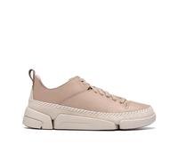 Clarks Womens Trigenic2 Flex White Leather Trainers
