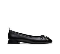 Clarks Ubree 15 Poppy Leather Ballerina - Black, Black, Size 8, Women Black