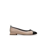 Clarks Womens Ubree15 Poppy Leather Sand Combi Shoes 5.5 UK