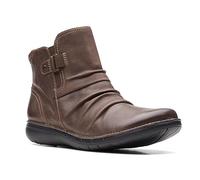 Clarks - Womens Un Loop Top Shoes, Color Dark Brown, Size: 4.5 UK