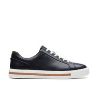 Clarks Womens Un Maui Lace Black Leather Trainers Leather Sports