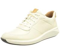 Clarks Women's Un Rio Sprint Sneaker, White Combi Lea, 5 UK