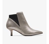 Clarks Womens Violet55 Up Metallic Boots - Size UK 7