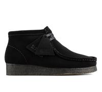 Clarks Womens Wallabee Boot Black Suede Ankle Boots,Wallabee,Lace Up