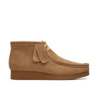 Clarks Womens Wallabee Evo Boot Suede Dark Sand Boots 5 UK