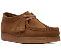 Clarks Wallabee, Women's Oxford Fabric, Suede Cola, 5 UK