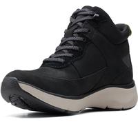 Clarks Women's Wave 2.0 Mid Ankle Boot, Black Combi, 7.5