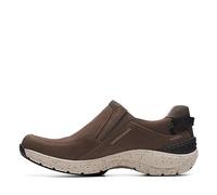 Clarks Women's Wave Plateau Oxford, Taupe Nubuck, 4 UK