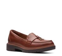 Clarks Women Westlynn Bella Loafer, Tan Leather, 6 UK