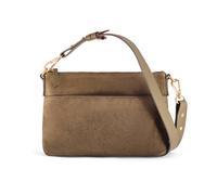 Clarks Women's Willow Cross Olive Suede Shoulder Bag, Cross Body Bag in Green Clarks Green One Size