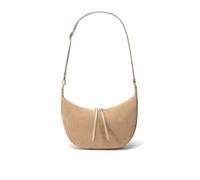 Clarks Women's Willow Moon Taupe Suede Shoulder Bag, Cross Body Bag in Beige Clarks Beige One Size
