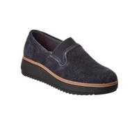 Clarks Women's Zylah Sky Loafer, Navy Suede, 8.5