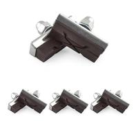 Clarks X-Pattern Brake Pads for Weinmann and Raleigh Brake Systems - Pair of 40mm Brake Pads for Standard Rims Ideal for All Weathers (Pack of 4)