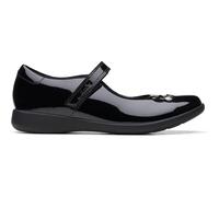 Clarks x Pokemon Etch Mist Strap Up Black Patent Leather Kids Shoes 26169547