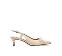 Clarks Zarey Bow Shoes, Off White, Size 3, Women Off White