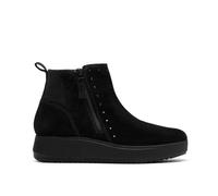 Clarks Women's Zylah Willow Black Suede Ankle Boots | Size: 7-Standard Fit Clarks Black 7-Standard Fit
