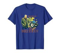 Clarkson's Farm - Made in Rainy Britain T-Shirt, Men, Royal Blue, Medium