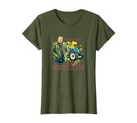 Clarkson's Farm - Made in Rainy Britain T-Shirt, Women, Olive Green, Small