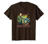 Clarkson's Farm - Made in Rainy Britain T-Shirt, Youth, Brown, 4T