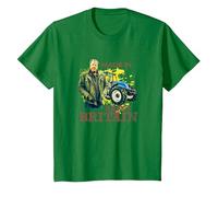 Clarkson's Farm - Made in Rainy Britain T-Shirt, Youth, Kelly Green, Medium