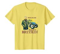 Clarkson's Farm - Made in Rainy Britain T-Shirt, Youth, Lemon Yellow, 2T