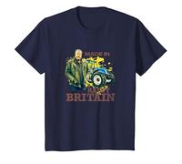 Clarkson's Farm - Made in Rainy Britain T-Shirt, Youth, Navy Blue, Medium