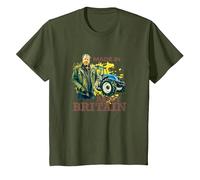 Clarkson's Farm - Made in Rainy Britain T-Shirt, Youth, Olive Green, 4T