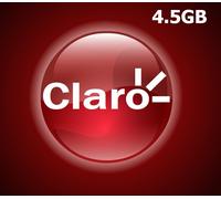Claro 4.5GB Data Mobile Top-up PE