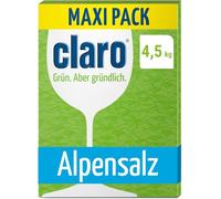 claro Alpine Salt - 4.5 kg dishwasher salt - anti-limescale salt for dishwashers - dishwasher salt for soft water