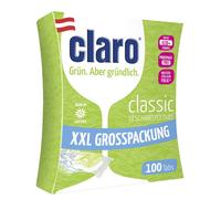 claro Classic XXL - 100 Phosphate-Free Eco-Friendly Dishwasher Tablets