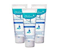 ClaRose Hand Sanitising Gel with 70% Alcohol, 75 ml (3-Pack)