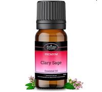 Clary Sage Essential Oil, Diffuser Oils - 100% Pure Natural Therapeutic Grade Clary Sage Oil for Labour, Humidifier, Aromatherapy, Clary Sage Oil for Stress Relief, Hair Growth & Sleep - 10ml