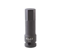 CLAS Equipements Hex Impact Socket 19 mm L.78 mm 1/2 Inch - SA 0484