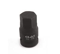 CLAS Equipements Impact socket hub nut VAG hexagonal 19 mm L.43 mm 1/2" Cr-Mo - SA 0487
