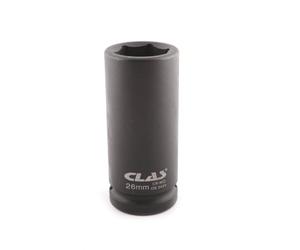 CLAS Equipements OS-3431 Long Hexagonal Impact Socket 26 mm 3/4 Inch