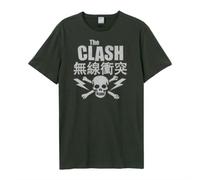 CLASH BOLT AMPLIFIED X LARGE VINTAGE CHARCOAL - T-shirt