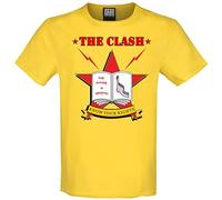Amplified The Clash 'Know Your Rights' (Yellow) T-Shirt (x-Large) Clothing