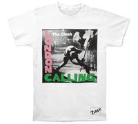 Clash Men's London Calling T ShirtWhite Size S