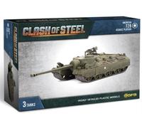 Clash of Steel: American T28 Assault Tank Platoon (x3 Plastic)