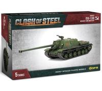 Clash of Steel: Soviet ISU-130 Assault Gun Battery (x5 Plastic)