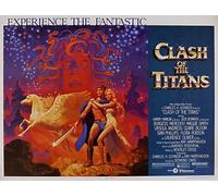 "CLASH OF THE TITANS " With Harry Hamlin Classic Movie Poster - Poster Size : Super A2