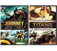 Clash of the Titans / Wrath of the Titans + Journey To The Center of The Earth & The Mysterious Island Amazing Fantasy Double Feature