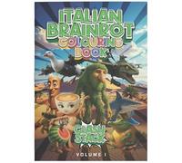 Clash Stack Italian Brainrot Colouring Book - Funny Colouring Book for Teens and Adults, Brain Rot Activity Book for Relaxation and Creativity, Colouring Books for Adults and Kids - Volume 1