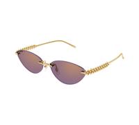 Cartier Woman Sunglass CT0543S - Frame color: Gold, Lens color: Purple